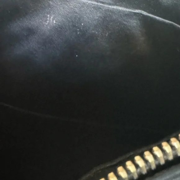 Yves Saint Laurent Autre Marque Black Patent Leather Clutch Bag - Picture 9 of 12